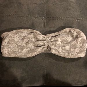 Victoria’s Secret PINK gray bandeau